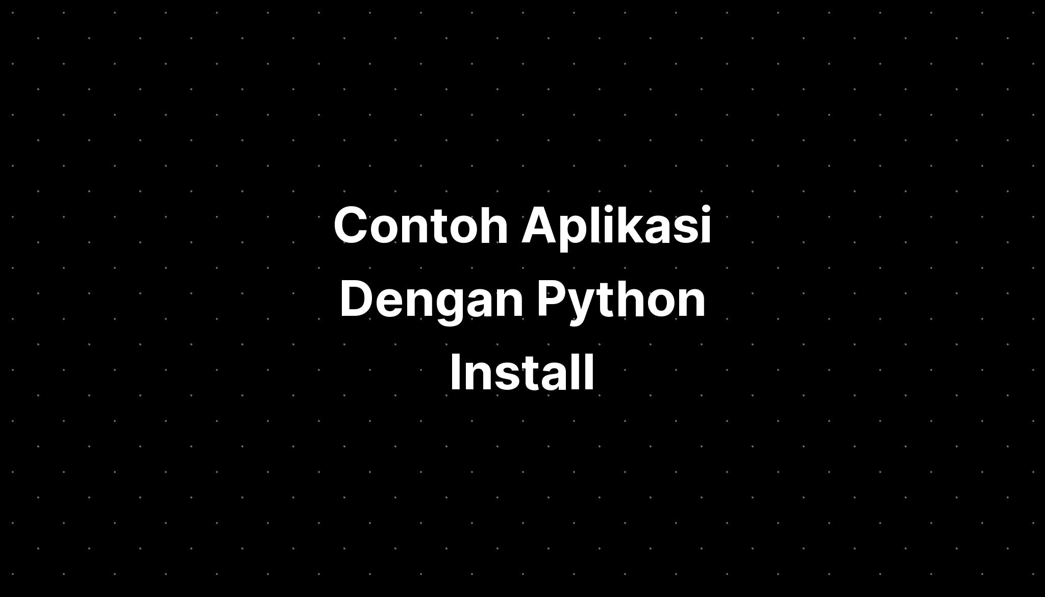 Contoh Aplikasi Dengan Python Install Imagesee 8821